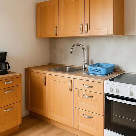 Ideal Fuer Monteure 3 Mit Kueche, Waschmaschine, Bad, Wifi, Flat Tv Usw Lägenhet Halle (Saale)